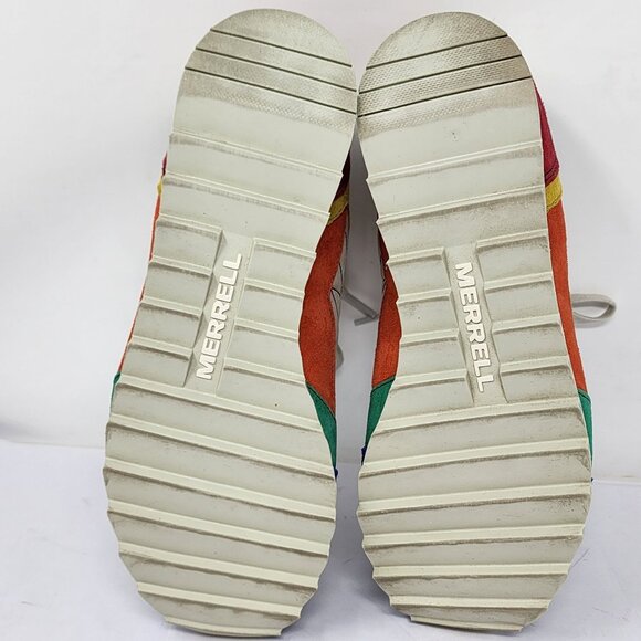 Merrell Mens Size 8.5 US Alpine Colorblock Primary Sneakers Multicolor Shoes - Picture 7 of 11